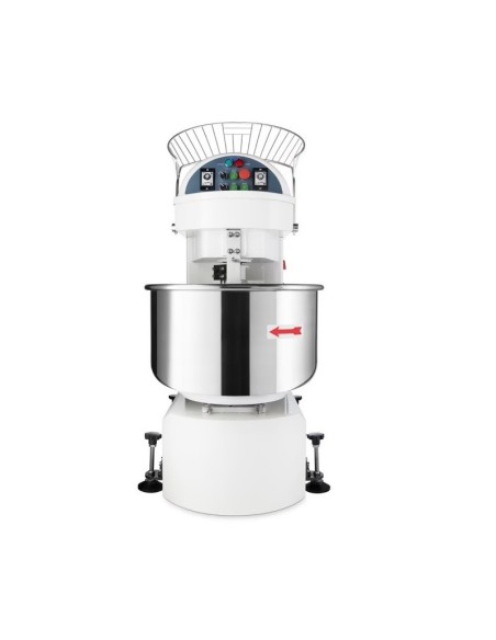 Amasadora Profesional 200 L | 120 kg Masa | 9 kW Trifásica ¡Rendimiento Industrial!