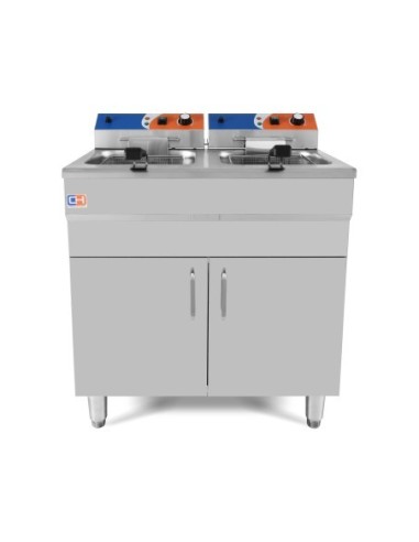 Freidora Eléctrica 14+14 L  EF-162VC|Hosteleria Negocios