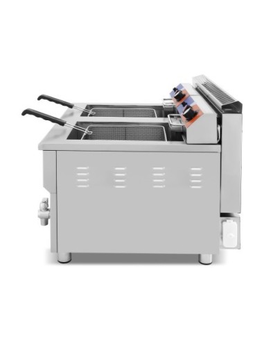 Freidora a gas de 18+18 L   GF-182 |Hosteleria Negocios