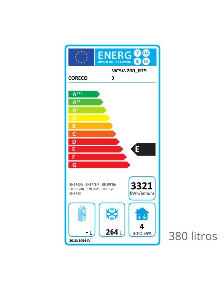 Mesa de Congelación Coreco MCSV-200| Serie 600 Snack