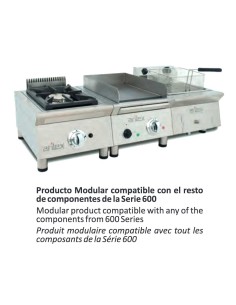 Fry Top a Gas Arilex 100FRYGRN | Hostelería Negocios 2