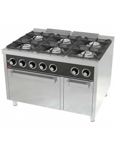 Cocina con Horno C6F900H S 900 HR Fainca|Hosteleria Negocios