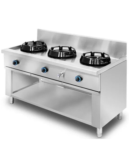 Cocina Wok a Gas  MOB/03-3C-WA NT Gas|hosteleria Negocios