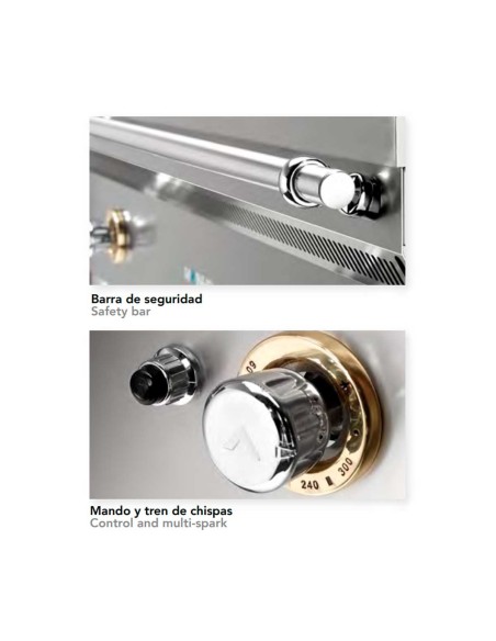 Fry Top de Cromo Serie Teppanyaki FC 120/7 TY Mainho|Hosteleria Negocios