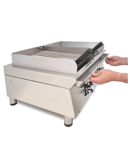 Fry Top Cromo Duro con Barbacoa Serie 600 Arilex | Hostelería Negocios