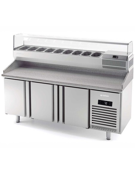 Mesa Refrigerada de Ensaladas y Pizza MPG 1980|Hosteleria Negocios