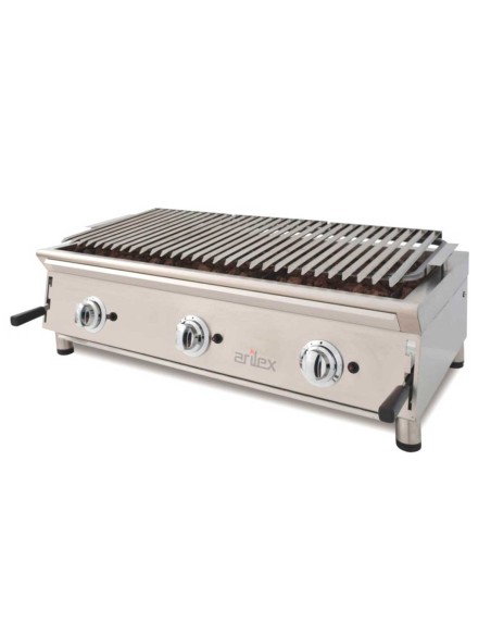 Barbacoa a Gas de Piedra Volcánica 100BAR Arilex♀4Hosteleria negocios