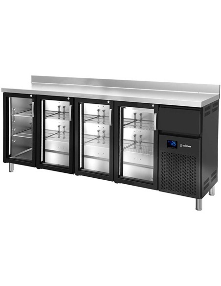 Mesa Refrigerada Edenox FMPS-250 HC PC Negra | Hostelería Negocios