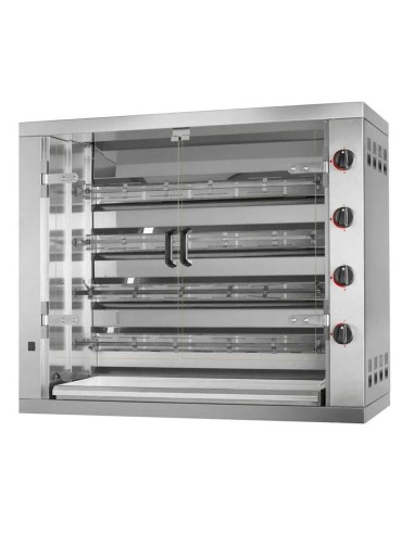 Asador de Pollos Eléctrico Compacto 4 EEC MCM|4Hosteleria Negocios