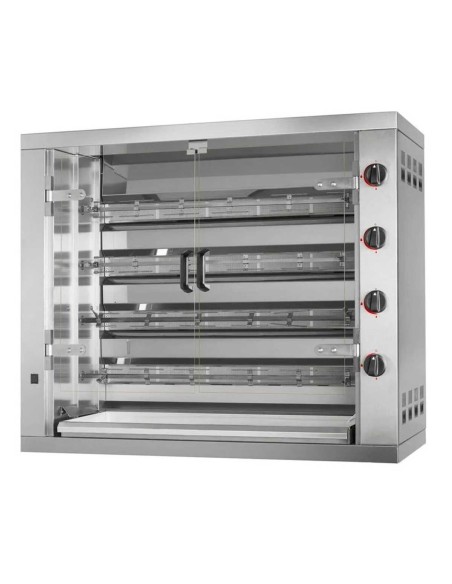 Asador de Pollos Eléctrico Compacto 4 EEC MCM|4Hosteleria Negocios