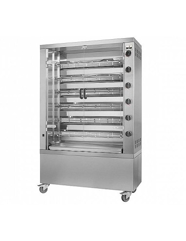 Asador de Pollos Eléctrico Compacto 6 EEC MCM|Hosteleria negocios