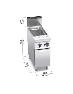 Cuece Pasta Gas Bertos G9CP40 S900 | Hostelería Negocios 2