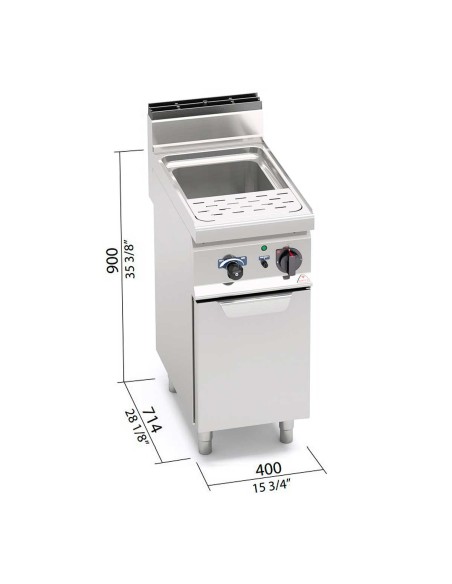 Cuece Pastas Eléctrico Macros 700 CPE40E BERTOS|Hosteleria Negocios