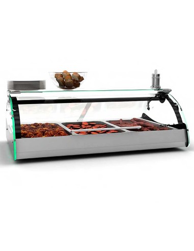 Vitrina Maxi Self Caliente Baño Maria SAYL|Hosteleria Negocios