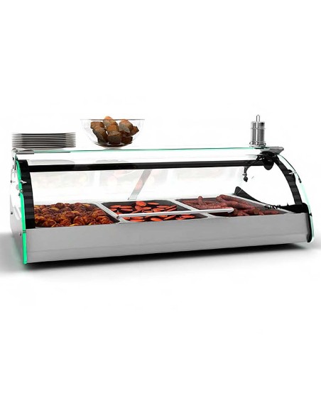 Vitrina Maxi Self Caliente Baño Maria SAYL|Hosteleria Negocios