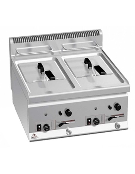 Freidora a Gas Doble Plus 600 GL8+8B BERTOS|Hosteleria negocios