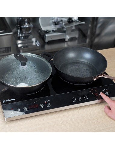 Placa Inducción Doble Edenox ISM-35 D E | Hostelería Negocios