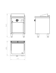 Fry Top Eléctrico de Acero FTE-E600E HR Fainca|Hosteleria negocios 2