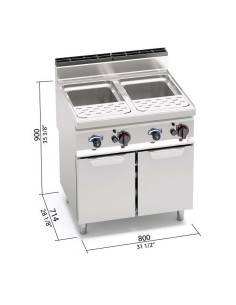 Cuece Pasta a Gas Bertos CPG80E Serie 700 | Hostelería Negocios 2