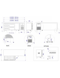 Mesa Refrigerada Snack MPS-200 HC PC Edenox | Hostelería Negocios 2