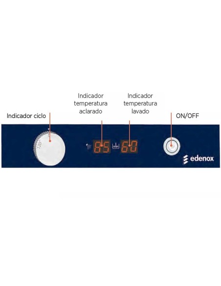 Lavavasos Analogic AV 2100 S1 Estándar Edenox|Hosteleria negocios