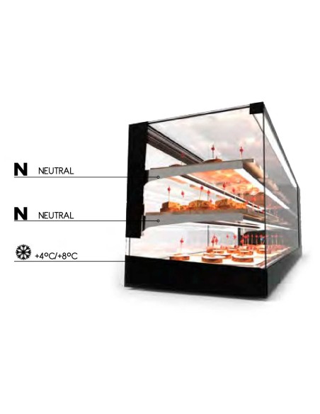 Vitrina Refrigerada Sayl Logic 3 Pisos | Hostelería Negocios