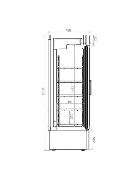 Enfriador de Botellas Supercooler SPC501B INFRICO|Hosteleria Negocios