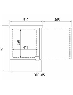 Escarchador de Copas Docriluc DEC-85 | Hostelería Negocios 2