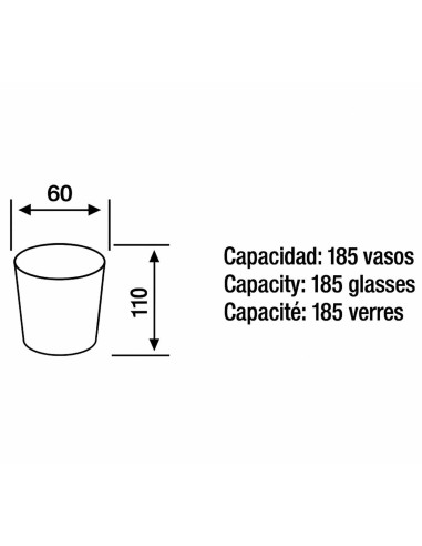 Escarchador de Copas Docriluc DEC-85 | Hostelería Negocios
