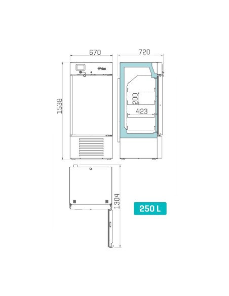 Ultracongelador LTUF25S -40ºC 250 L | Hostelería Negocios