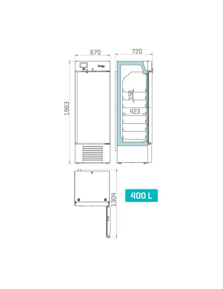 Ultracongelador LTUF40S -86ºC 400 L | Hostelería Negocios