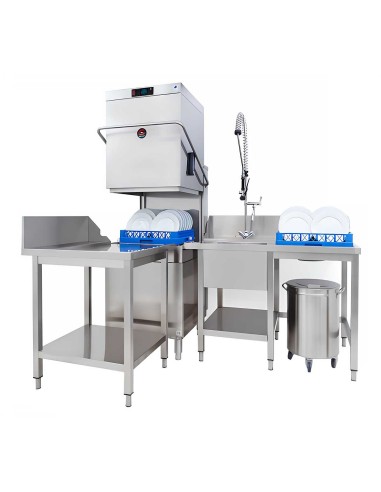 Lavavajillas de Cúpula UX-130BC DD Sammic|Hosteleria negocios