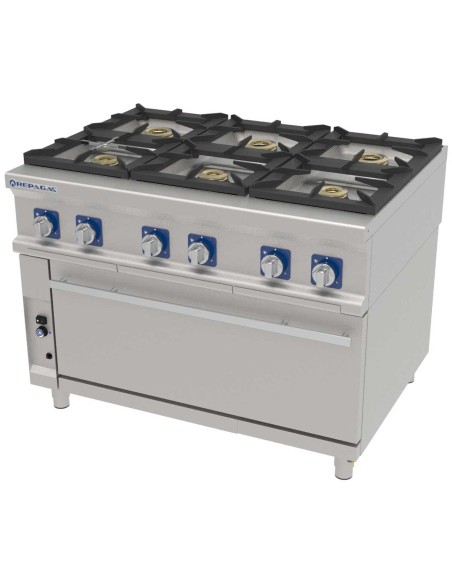 Cocina a Gas Repagas Serie 900  CG-961H POW | Hostelería Negocios
