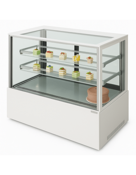 Vitrina de Pastelería Blanca ZSF-900 |Hosteleria negocios