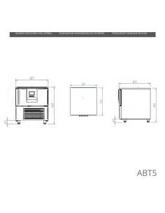 Abatidor de Temperatura Infrico ABT5 1L | Hostelería Negocios 2