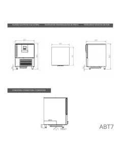 Abatidor de Temperatura Infrico ABT7 1L | Hostelería Negocios 2