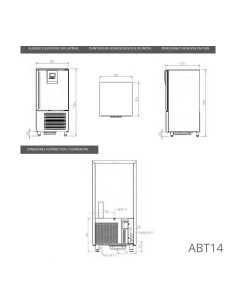 Abatidor de Temperatura Infrico ABT14 1L | Hostelería Negocios 2