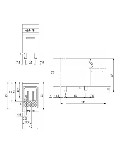 Cuecepasta S700 SV 74 CPGS Savemah|Hosteleria negocios
