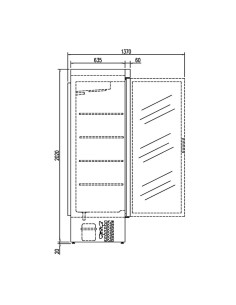 Expositor Refrigerado Docriluc DEBR-1302 BI | Hostelería Negocios 2