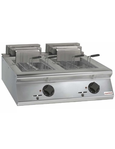 Freidora Doble Savemah SV 78 FRE10X-T S700 | Hostelería Negocios