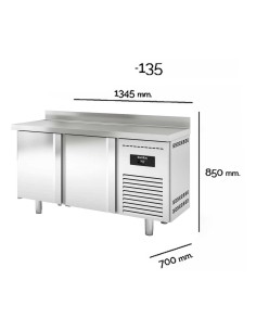 Mesa de Congelación Clarion MCG-135 Docriluc | Hosteleria Negocios 2