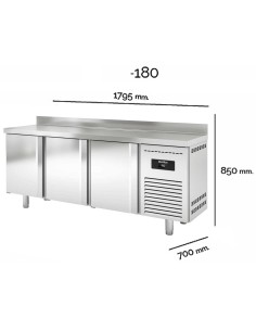 Mesa de Congelación Clarion MCG-180 Docriluc | Hosteleria Negocios 2