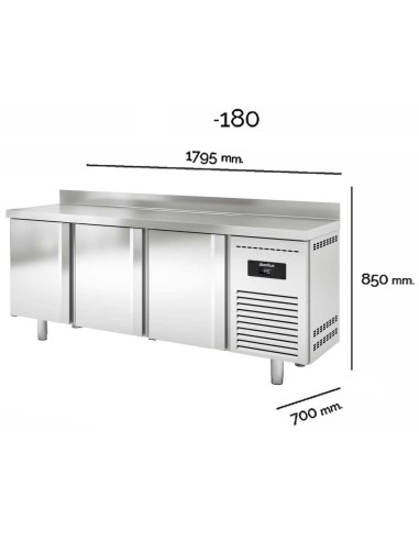 Mesa de Congelación Clarion MCG-180 Docriluc | Hosteleria Negocios