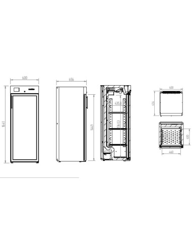 Armario Maduración de Carne AC 280 MDAB Infrico|Hosteleria Negocios