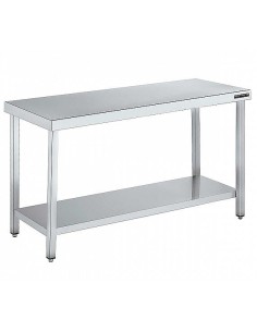 Mesa Central Gama 550 con 1 Estante Distform |Hosteleria negocios