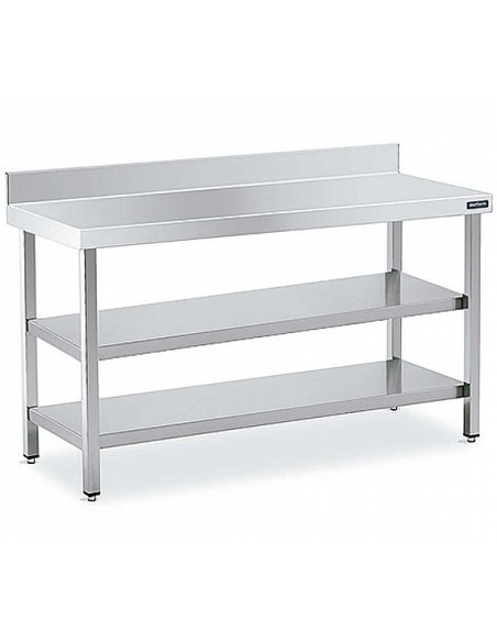 Mesa Trabajo Mural 700 con 2 Estantes Distform | Hostelería Negocios