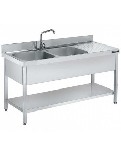 Fregadero Gama 700 con Bastidor y Estante Distform|Hosteleria negocios