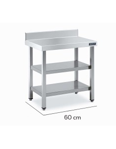 Mesa Mural Gama 600 con 2 Estantes Distform|Hosteleria negocios 2