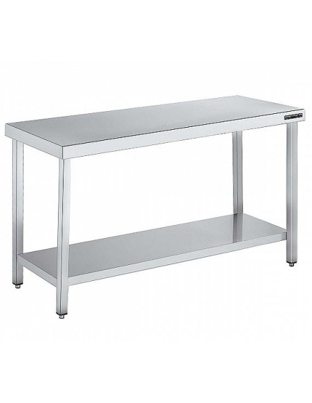 Mesa Central Gama 700 con 1 Estante Distform|Hosteleria negocios