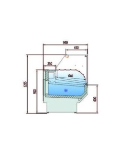 Vitrina Refrigerada Fondo 900 VED-9-R|Hosteleria negocios 2